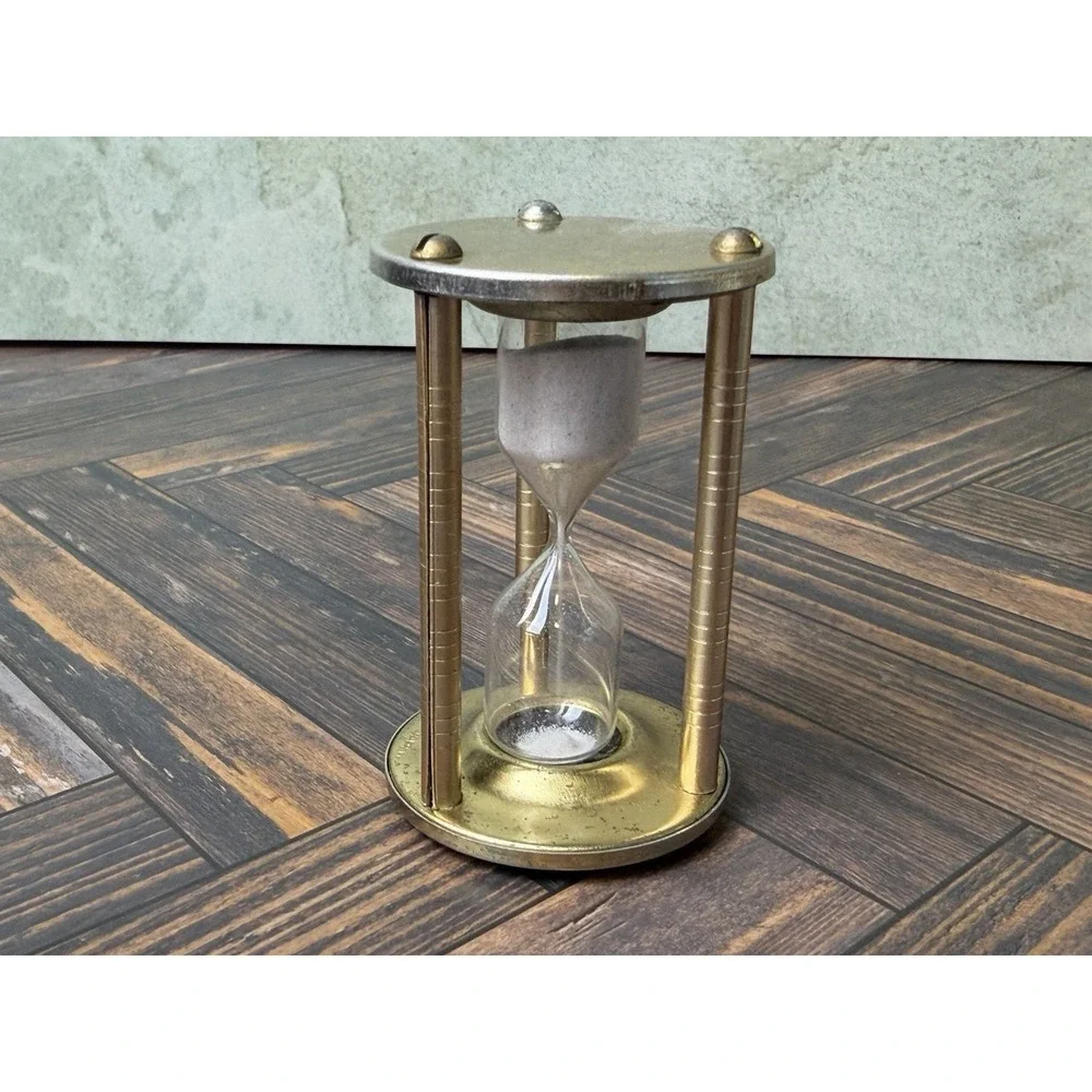 Vintage Hourglass Sand Timer Small 3